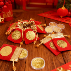 LAIAMER gold glaze finish coin with durable zinc alloy construction