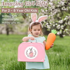 Lajeje Bunny Tea Set serving tray enables easy hosting moments during play
