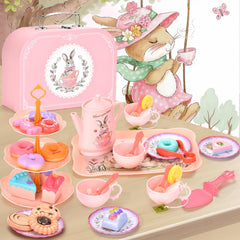 Lajeje Bunny Tea Set cups in bright colors ideal for sharing playtime