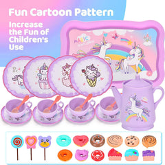 Lajeje Unicorn Tea Set cups for sharing during cozy pretend tea parties
