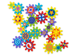 Lakeshore Turn and Learn Magnetic Gears image: colorful gears for hands-on play and exploration