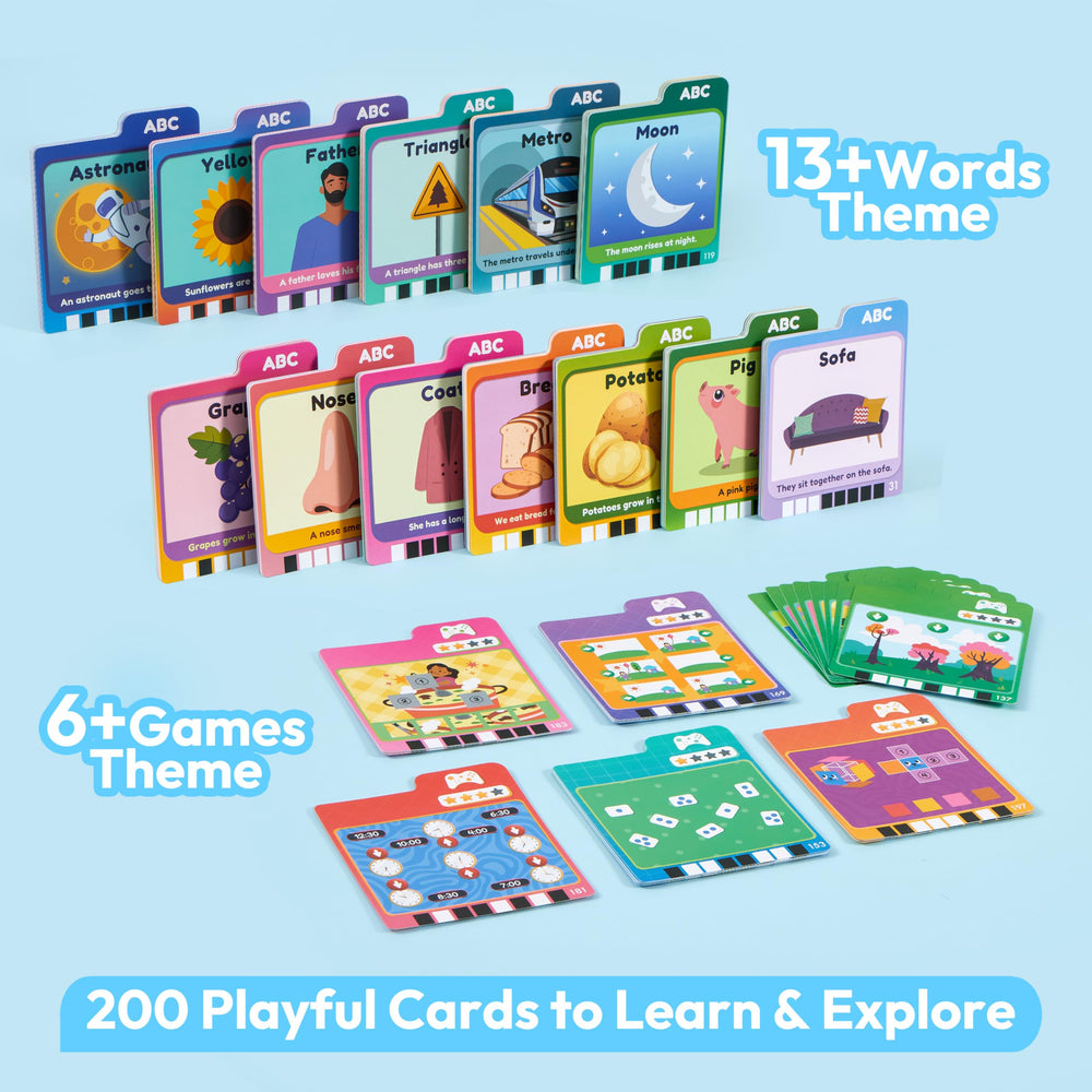 lalalark 64 games set challenges logic, memory, and math skills for kids.