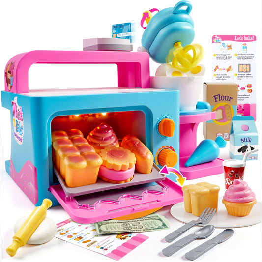 Lalalark Bakery Shop oven with light and sound for realistic pretend play