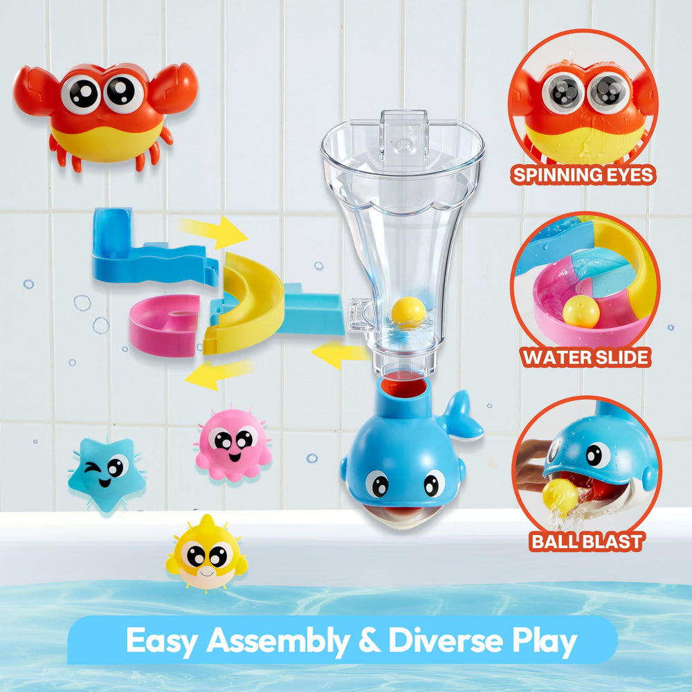 lalalark 7-in-1 fish spins in a dynamic water play