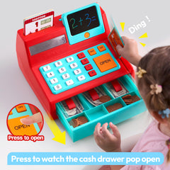 Lalalark cash register 10 calculation flashcards reinforce quick math practice