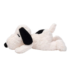 Lambs & Ivy Snoopy plush measures 15 inches for easy cuddling.