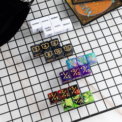 LAMJAM 20 mm d20 dice for accurate rolls and quick checks