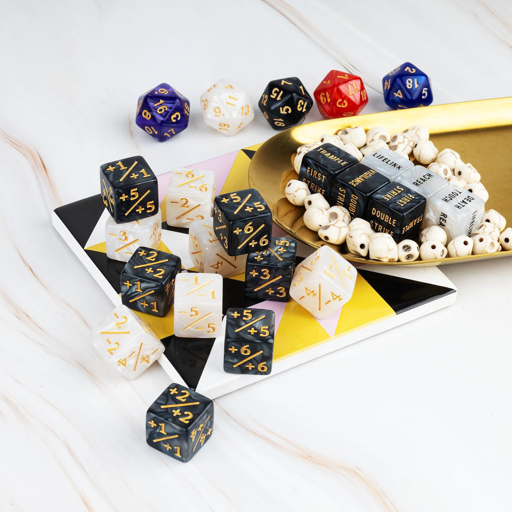 LAMJAM 20mm dice included for extra counting options and variety