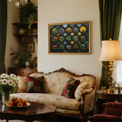 Lamplig Puzzles Family game night – durable, spill-resistant design for group fun.