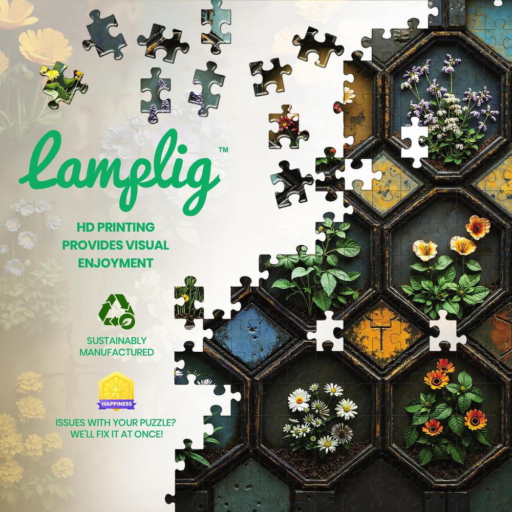 Lamplig Puzzles Missing-piece support – fast help if a piece goes missing.