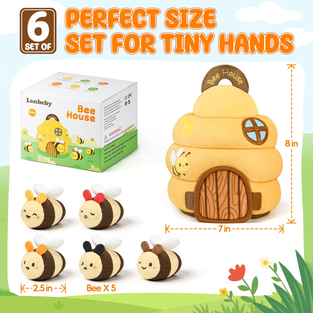 Lanbeby Beehive is lightweight and portable for on-the-go play.