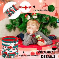 Landical cross-design red-green-white detail suitable for festive outfits and faith-inspired style