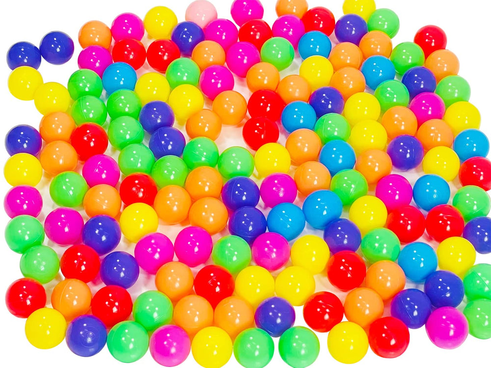 Langxun bath-time toys showing soft, safe balls for gentle water play.