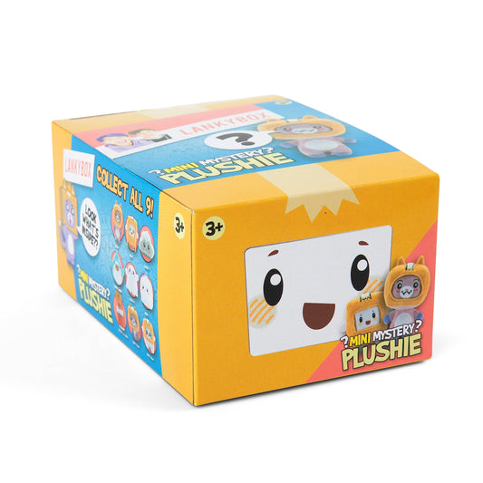 LankyBox Foxy 6-inch mini mystery plush, ideal for display and collection
