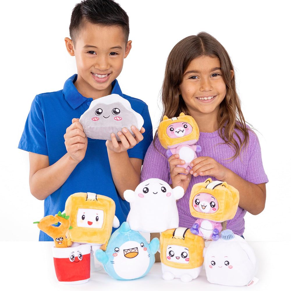 LankyBox Milky 6-inch mini mystery plush, great for gifting and display