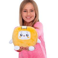 LankyBox Thicc Boxy plush, back view showing fur texture for photography setups.