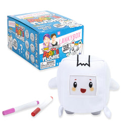LankyBox doodle-collection character 4 plush for washable doodling.