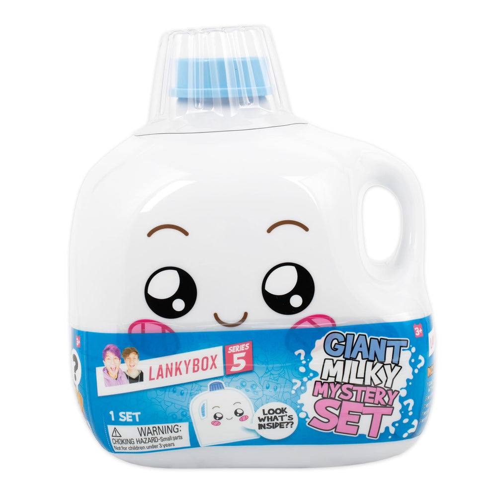 LankyBox Giant Milky Mystery singing case highlights the musical feature