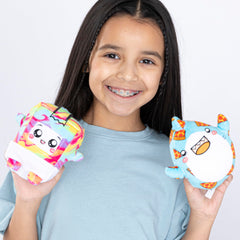 LankyBox nine-character assortment showcases the full Mini Mystery Plush set.
