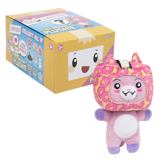 LankyBox mini mystery plush packaging display for collectors and fans.