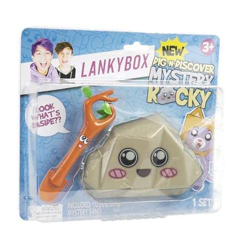 LankyBox moldable play sand adds tactile, reusable fun after the treasure is found.