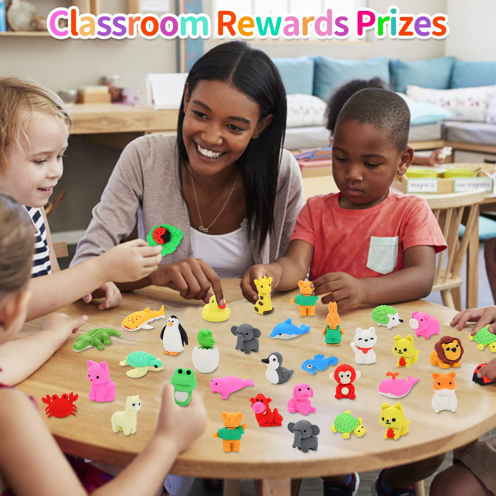LanMa animal erasers perfect as classroom rewards and party favors.