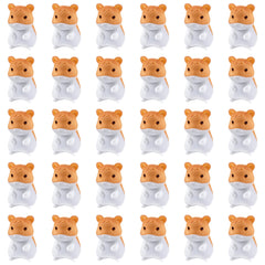 LanMa hamster erasers pack closeup highlights cute design and classroom appeal.