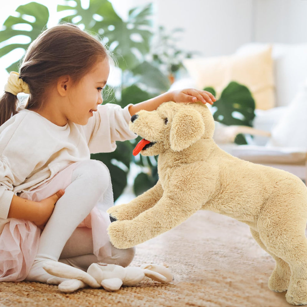 Lanmore plush used as a comforting pillow for bed or sofa.