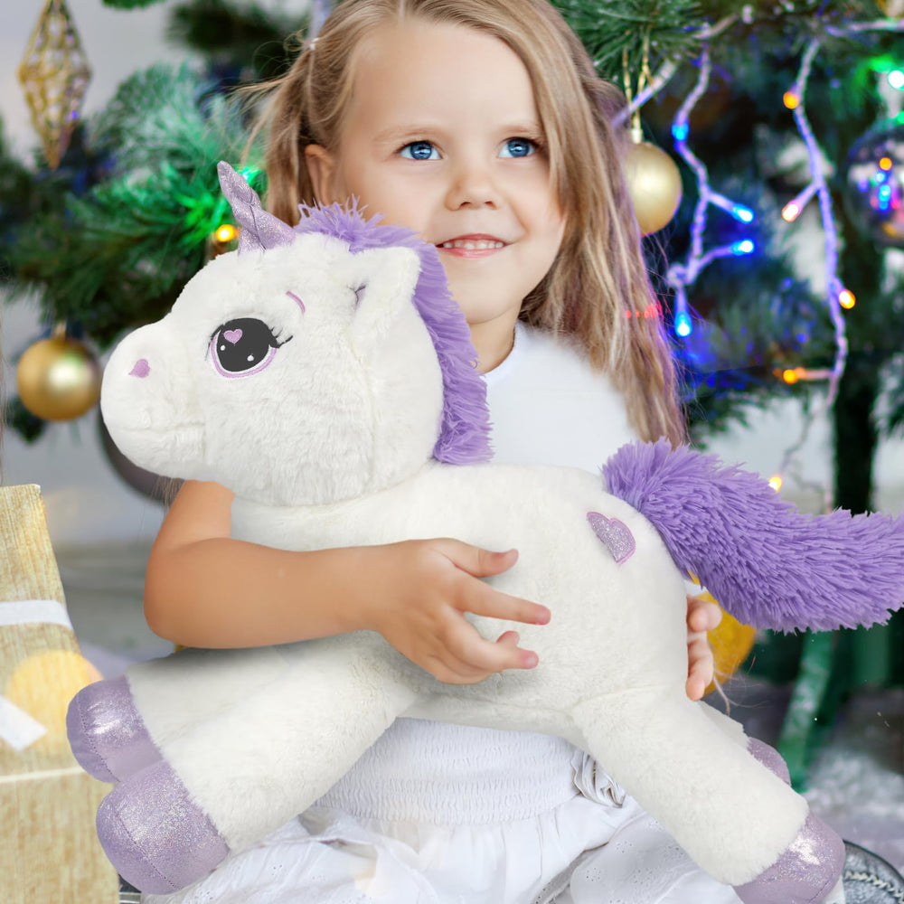 Lanmore gift-ready unicorn plush suitable for Christmas or birthday