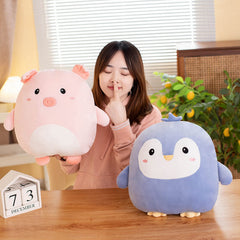 Lannery Penguin Plush Pillow durable stitching ensures lasting use.