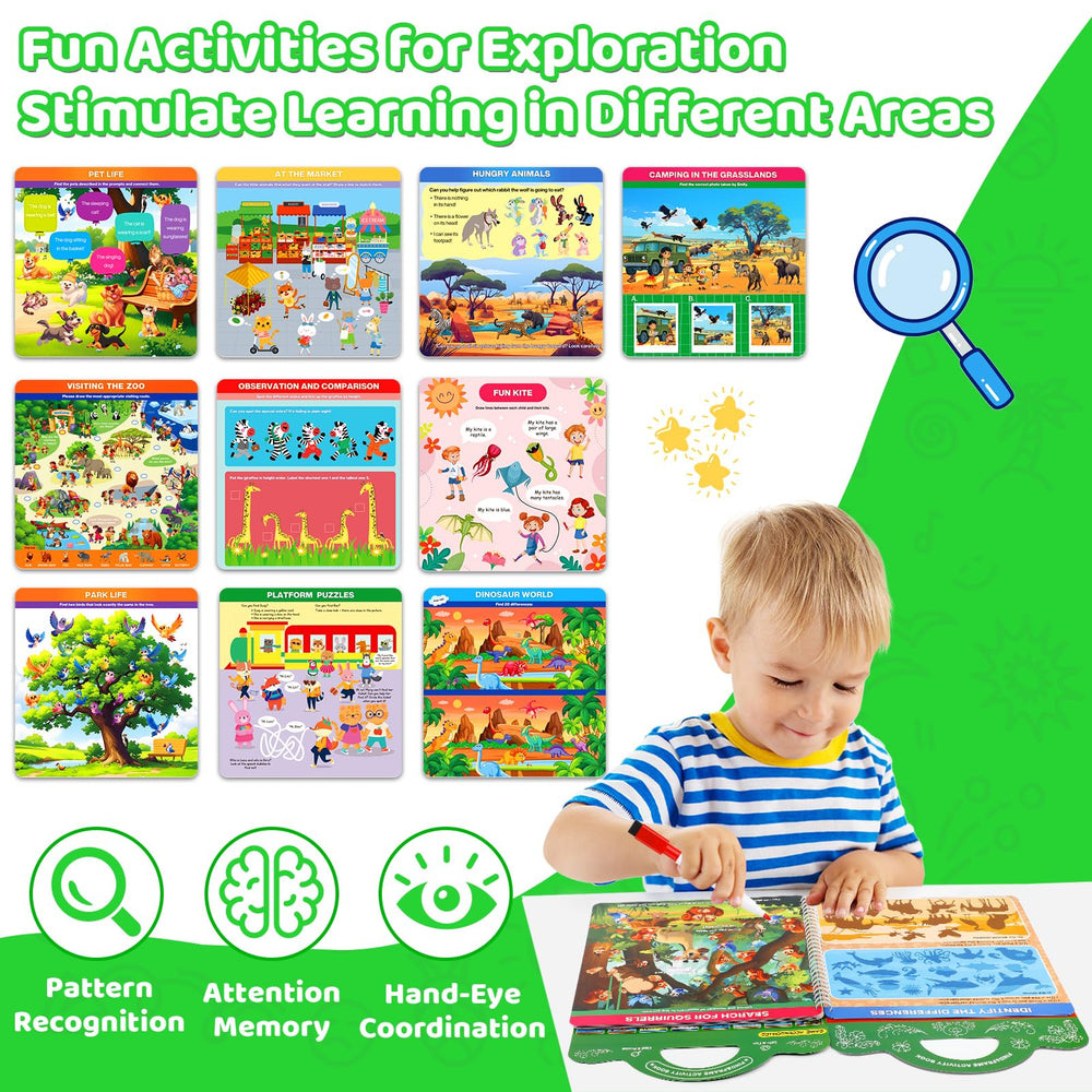 LAOSLAISI tear-resistant pages designed for durable travel play