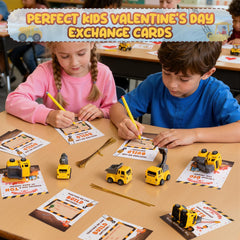 Laoyebaohao valentines card kit, easy foil ties for DIY assembly