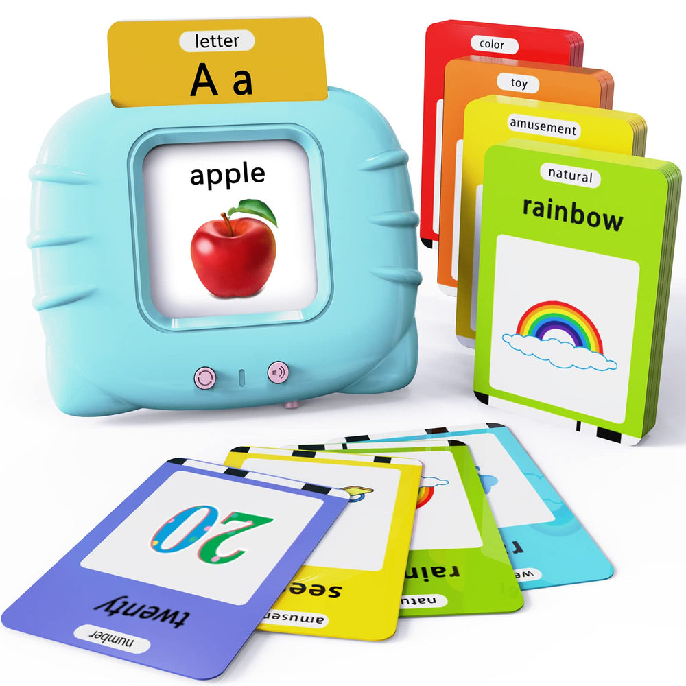 Lapare Audible Reader, card-insertion view enables easy word recognition and interactive learning.