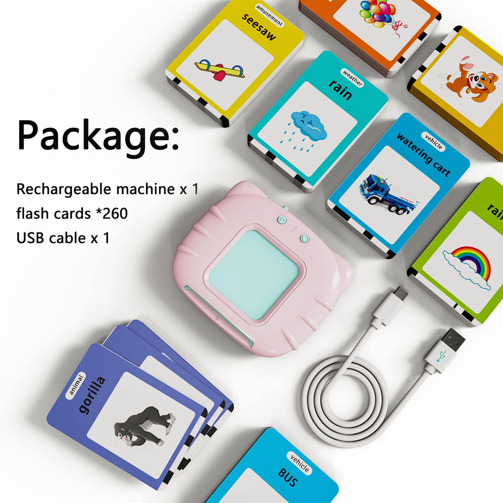 Lapare vivid animal sounds engage toddlers during card play.