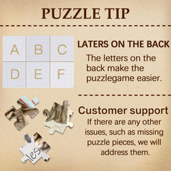 Larkipuzz missing-piece support to ensure a smooth puzzle experience