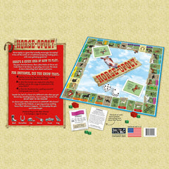 Late for the Sky Horse-Opoly packaging ready for gift nights