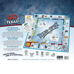 Late for the Sky Texas-opoly laptop token for modern strategy