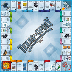 Late for the Sky Texas-opoly longhorn token for iconic Texas flair