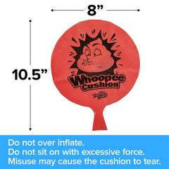 Laughing Smith Mega 8-inch cushion close-up shows durable material for repeated laughs.