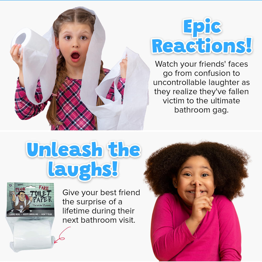 Laughing Smith No Tear Prank Toilet Paper prank reaction, ideal for family-friendly social shares.