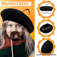 Laumoi painter hats bulk set ideal for group activities and sharing.
