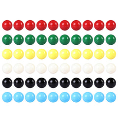 Laviesto blue replacement marbles for Chinese checkers with durable acrylic.