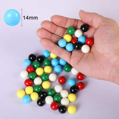 Laviesto red replacement marbles ideal for Aggravation and marble runs.