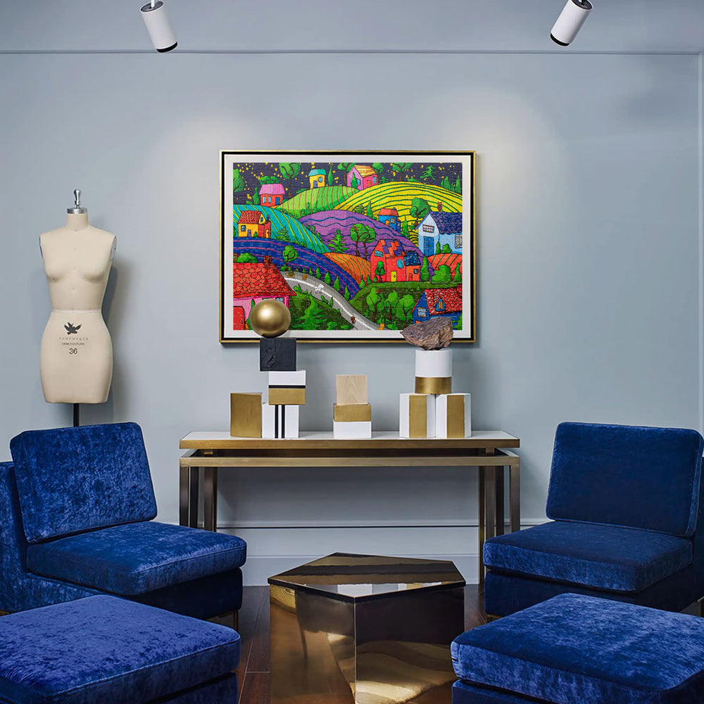 Lavievert 500pc puzzle fosters family bonding and mindful downtime