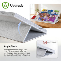 Lavievert puzzle board includes 5 drawers for sorting pieces.