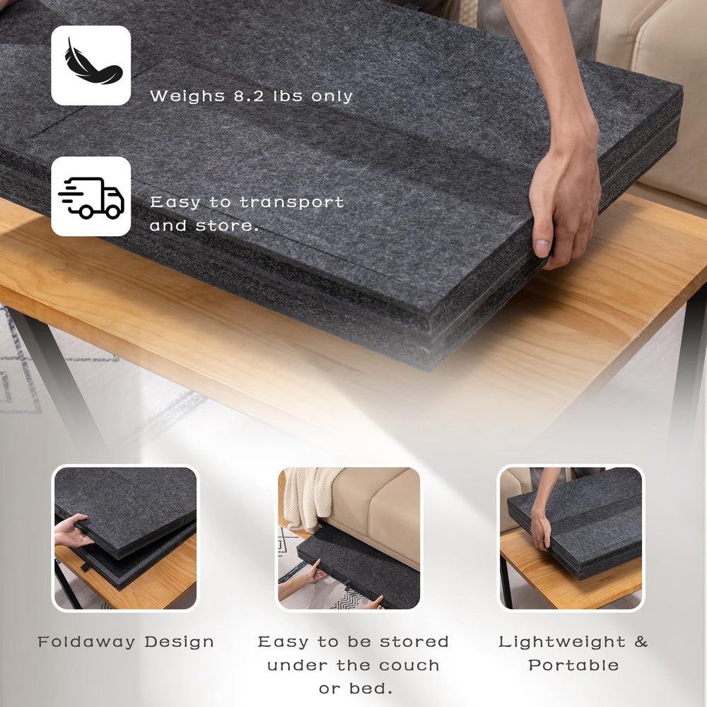 Lavievert puzzle board tilting angle 23 degrees for better posture.