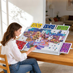 Lavievert puzzle table ideal as a thoughtful gift.