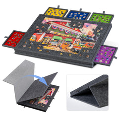 Lavievert tilting puzzle board offering ergonomic angles for extended play.