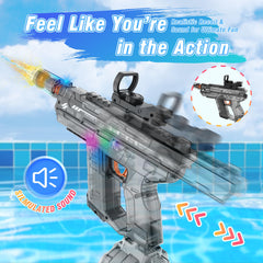 Lawdiey water gun long battery life supports hours of play