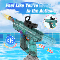 Lawdiey water gun military-style design with tactical look